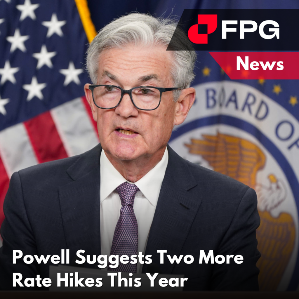 Powell Suggests Rate Hikes