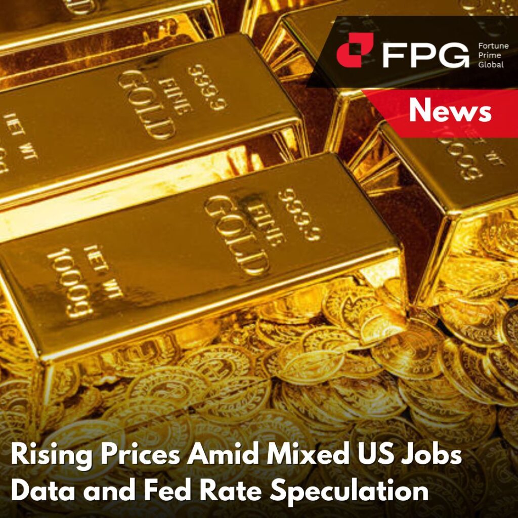 Rising Prices Amid Mixed US Jobs Data and Fed Rate Speculation