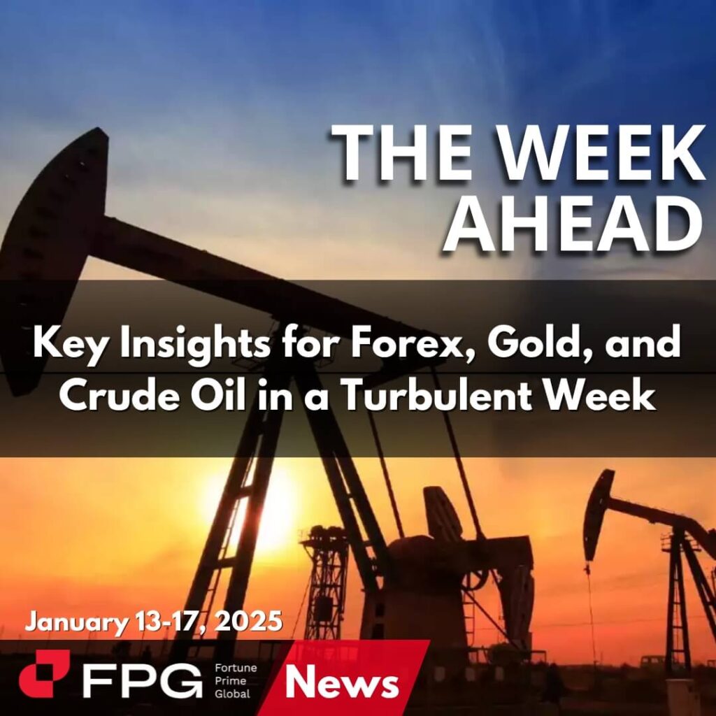 Market Crossroads Key Insights for Forex, Gold, and Crude Oil in a Turbulent Week (Jan. 13-17, 2025)